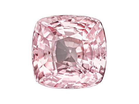 Padparadscha Sapphire 7.01x6.91mm Square Cushion Mixed Step Cut 2.28ct