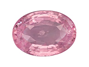 Pink Padparadscha Sapphire Untreated 10.47x7.53x4.91mm Oval Mixed Step Cut 3.56ct