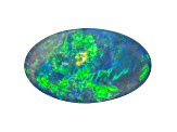 Black Opal 14.51x8.63mm Oval Cabochon 3.05ct