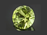 Pallasitic Peridot 4.3mm Round Brilliant Cut 0.28ct