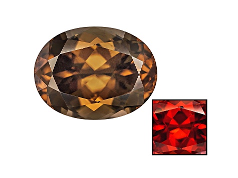 Zircon Thermochromic 11.36x8.64mm Oval 5.70ct