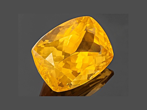 Yellow Sapphire Loose Gemstone 11.31x8.08x5.72mm Rectangular Cushion 4.80ct