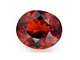 Garnet Spessartite 12x10mm Oval 7.70ct