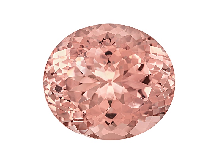 Morganite de Madagascar, taille ovale, 0,148 ct Pierre précieuse