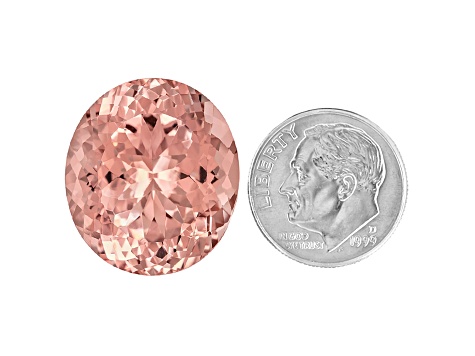 Morganite 22.13x19.56mm Oval 32.68ct