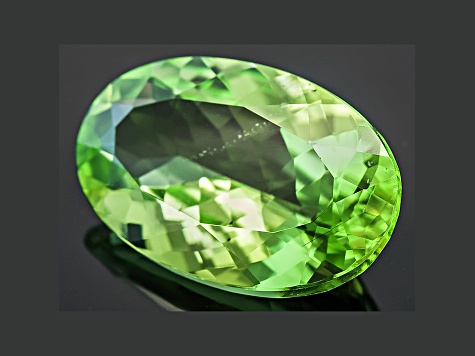 Peridot 18x11mm Oval 9.87ct