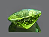 Peridot 13mm Square Cushion Mixed Step Cut 9.19ct