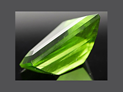 Peridot 13.14x12.75mm Fancy Shape Step Cut 6.90ct