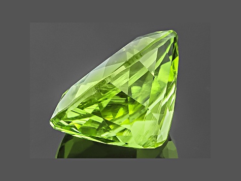 Peridot 11.55x9.62mm Oval Mixed Step Cut 4.87ct - XTP1359 | JTV
