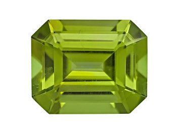 Picture of Peridot 10.5x8.5mm Emerald Cut 4.31ct