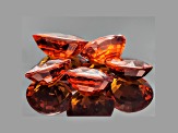 Nigerian Spessartite Garnet Set Of 5 6.10ct