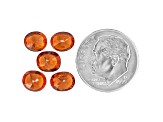 Nigerian Spessartite Garnet Set Of 5 6.28ct