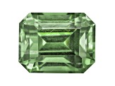 Demantoid Garnet 6.4x4.9m Emerald Cut Set of 2 2.45ctw