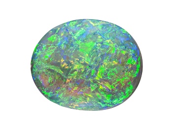 Picture of Black Opal 10x8.5mm Oval Cabochon 2.89ct