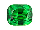 Tsavorite Campbell Bridges Collection 10.3x8.6mm Cushion 5.98ct