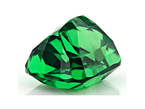 Tsavorite Campbell Bridges Collection 10.3x8.6mm Cushion 5.98ct