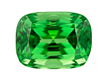 Picture of Tsavorite Campbell Bridges Collection 10.64x7.98x6.89mm Cushion 5.11ct