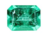 Emerald Ethiopia 8.20x6.25x4.36mm emerald cut 1.50ct
