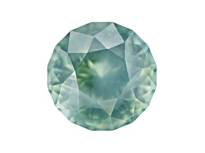 Bluish Green Untreated Sapphire Loose Gemstone 8mm Round 3.59ct