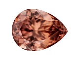 Cinnamon Color Zircon 13.75x10.41x6.90mm Pear Shape 8.68ct