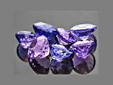 Multi-Color Sapphire Untreated Round Set 5.02ctw