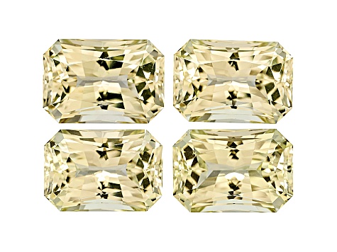 Triphane Rectangular Octagonal Radiant Cut Set 208.19ctw