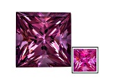 Cranberry Zandrite Color Change 12x12mm Square Princess Cut 10.15ct