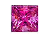 Cranberry Zandrite Color Change 12x12mm Square Princess Cut 10.15ct