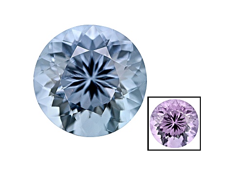 Lavender Zandrite Color Change 8mm Round 1.75ct