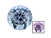 Lavender Zandrite Color Change 8mm Round 1.75ct