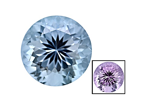 Blue To Lavender Zandrite Color Change 10mm Round 3.50ct