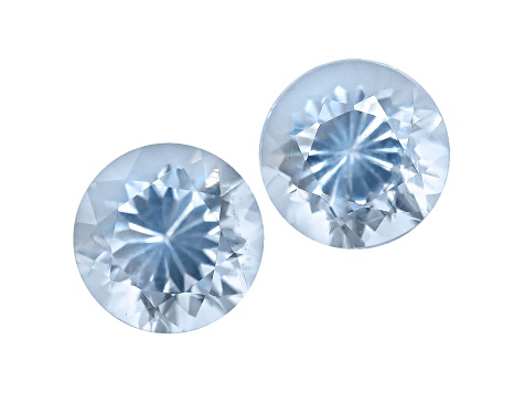 Blue To Purple Zandrite Color Change 6mm Round Brilliant Set 1.25ctw