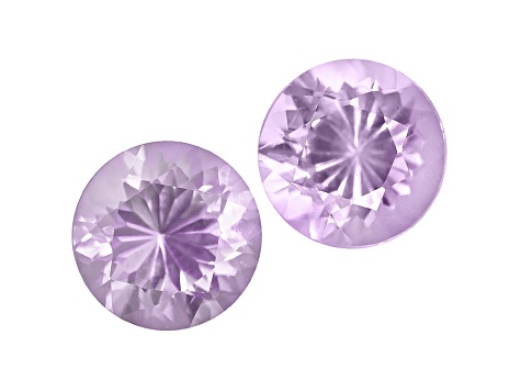 Blue To Purple Zandrite Color Change 6mm Round Brilliant Set 1.25ctw
