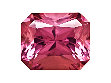 Cranberry Zandrite 12x10mm Radiant Cut 6.50ct