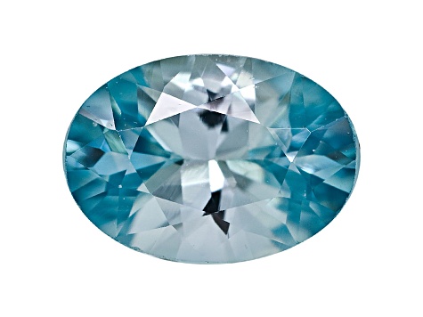 Blue Zircon 7x5mm Oval 1.00ct