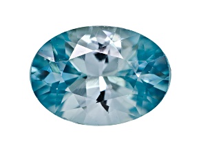 Blue Zircon 7x5mm Oval 1.00ct