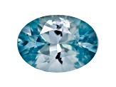 Blue Zircon 7x5mm Oval 1.00ct