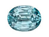 Blue Zircon 9x7mm Oval Mixed Step 2.25ct