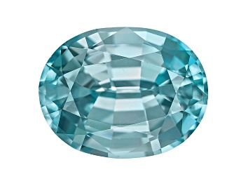 Picture of Blue Zircon 9x7mm Oval 2.75ct
