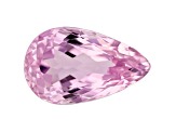 Kunzite 20.95ct 22.4x13.8mm Pear Trtd Mined: Afghanistan / Cut: india