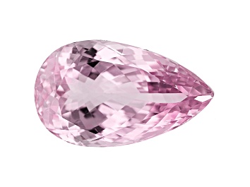 Picture of Kunzite 33.17ct 27x16mm Pear Trtd Mined: Afghanistan/Cut: india