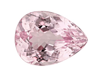 Picture of Kunzite 23.44ct 22x16mm Pear Trtd Mined: Afghanistan/Cut: india