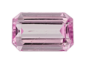 Picture of Tubular Kunzite 12.07ct 16.7x10.6mm Rec Oct Trtd Mined: Afghanistan/Cut: india
