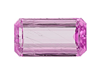 Picture of Tubular Kunzite 23.55ct 23.2x12.66mm Rec Oct Trtd Mined: Afghanistan/Cut: india
