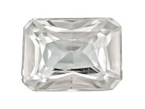 White Zircon 8x6mm Rectangular Octagonal 1.75ct