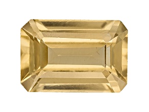 Yellow Zircon Thermochromic 7x5mm Emerald Cut 1.25ct