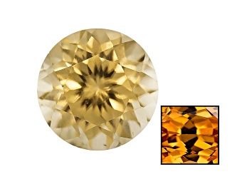 Picture of Yellow Zircon Thermochromic 6mm Round 1.15ct
