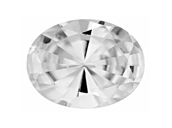 Picture of White Zircon 9x7mm Oval 2.40ct