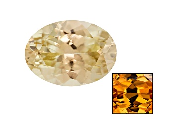 Picture of Yellow Zircon Thermochromic 7x5mm Oval 1.00ct