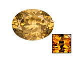 Yellow Zircon Thermochromic Oval 4.75ct